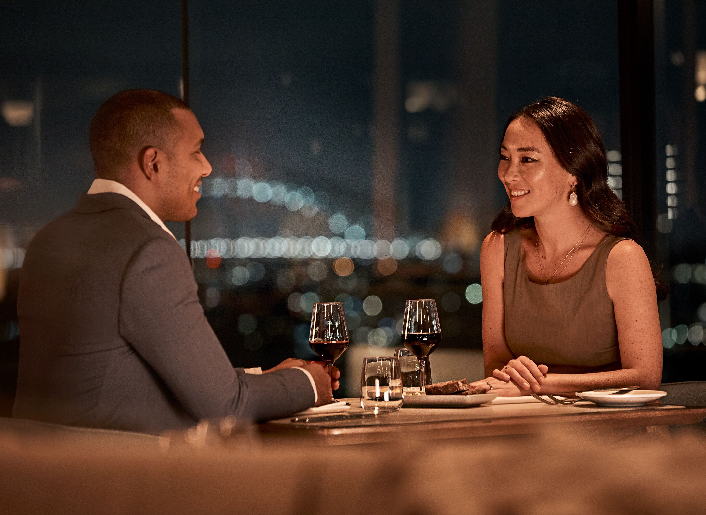 breakfast and dinner served, sea views