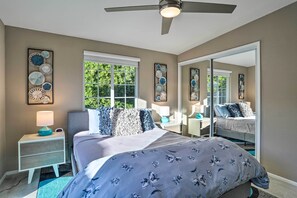 3 bedrooms, desk, iron/ironing board, Internet