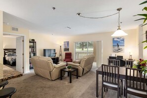 Apartment, 3 Bedrooms | Living area - Minium At Lakeside Golf & Cc - Unit 104 3 Bedroom Apts by RedAwning (Inverness)