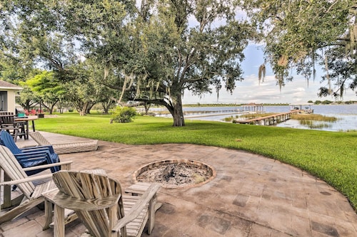 Waterfront Lake Placid Home w/ Dock & Fire Pit