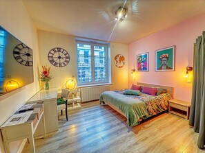 1 Schlafzimmer, Bügeleisen/Bügelbrett, WLAN