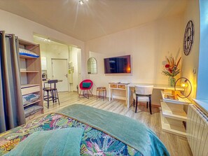 1 Schlafzimmer, Bügeleisen/Bügelbrett, WLAN