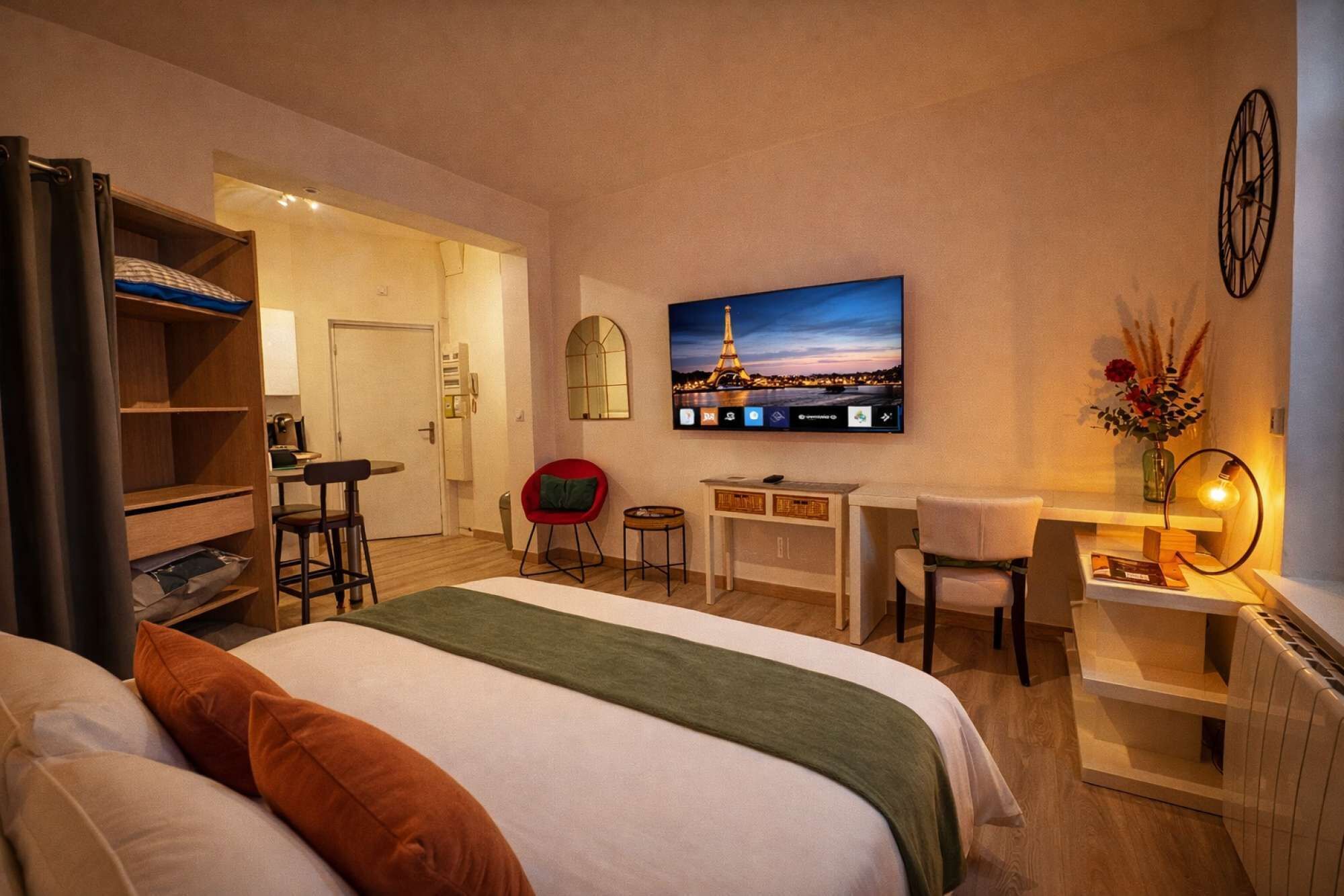 1 Schlafzimmer, Bügeleisen/Bügelbrett, WLAN