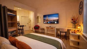 1 Schlafzimmer, Bügeleisen/Bügelbrett, WLAN