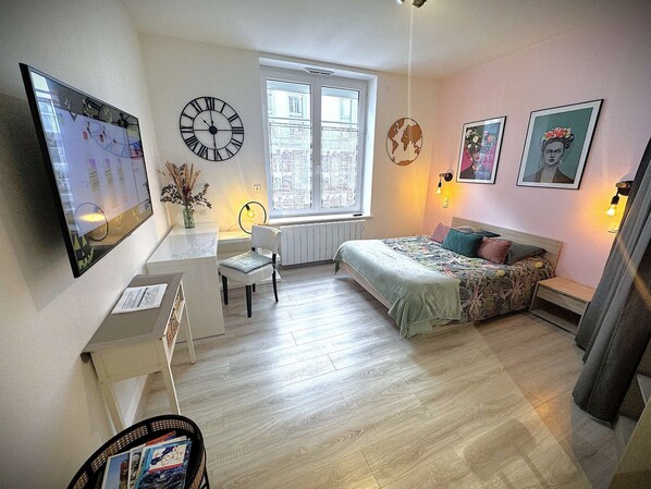 1 Schlafzimmer, Bügeleisen/Bügelbrett, WLAN