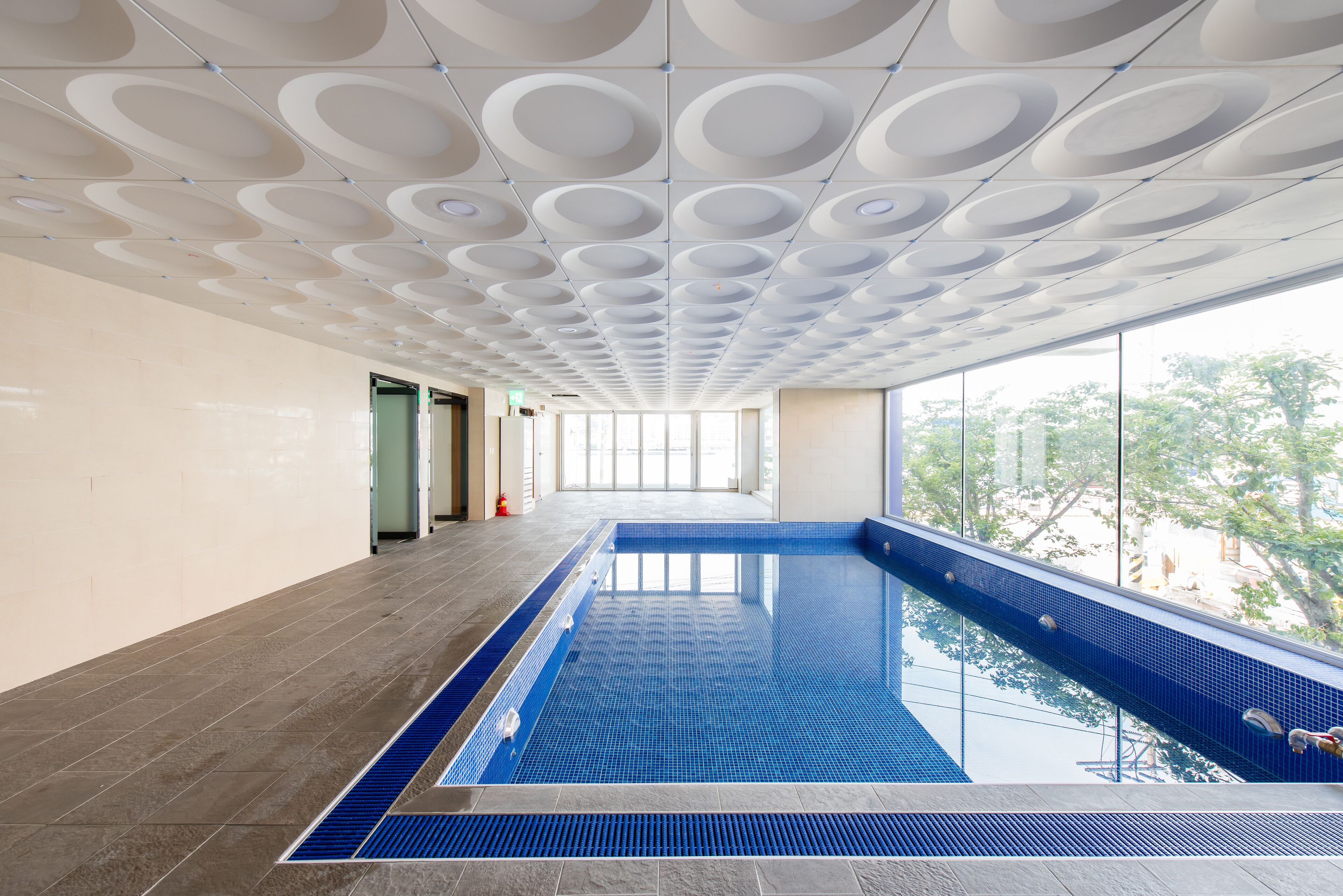 indoor pool, outdoor pool