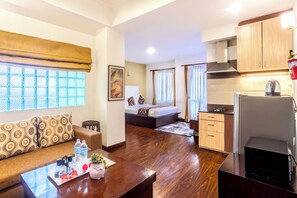 Studio Apartment with Balcony