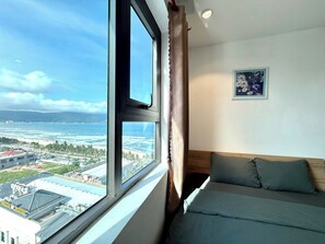 Apartment, 2 Bedrooms, Sea View | Living area | Flat-screen TV - Da nang Daisy Apartment (Da Nang)