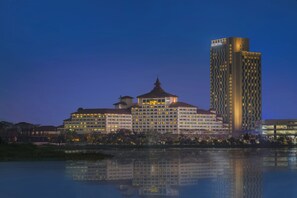 Front of property – evening/night