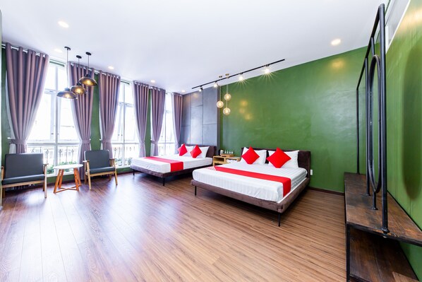 Deluxe Quadruple Room | View from room - Seven A Hotel (Da Lat)