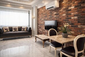 Standardsuite | 1 soveværelse, minibar, individuelt design, individuel indretning