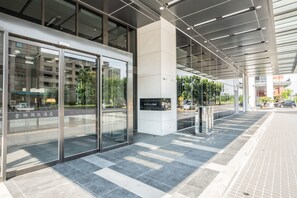 Entrée de l’hébergement