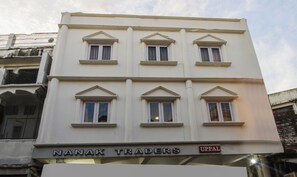 Majoituspaikan julkisivu