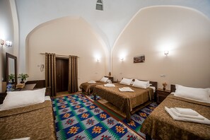 Family Room, Multiple Beds, Accessible | Free WiFi, bed sheets - Hotel New Star Khiva (Khiva)
