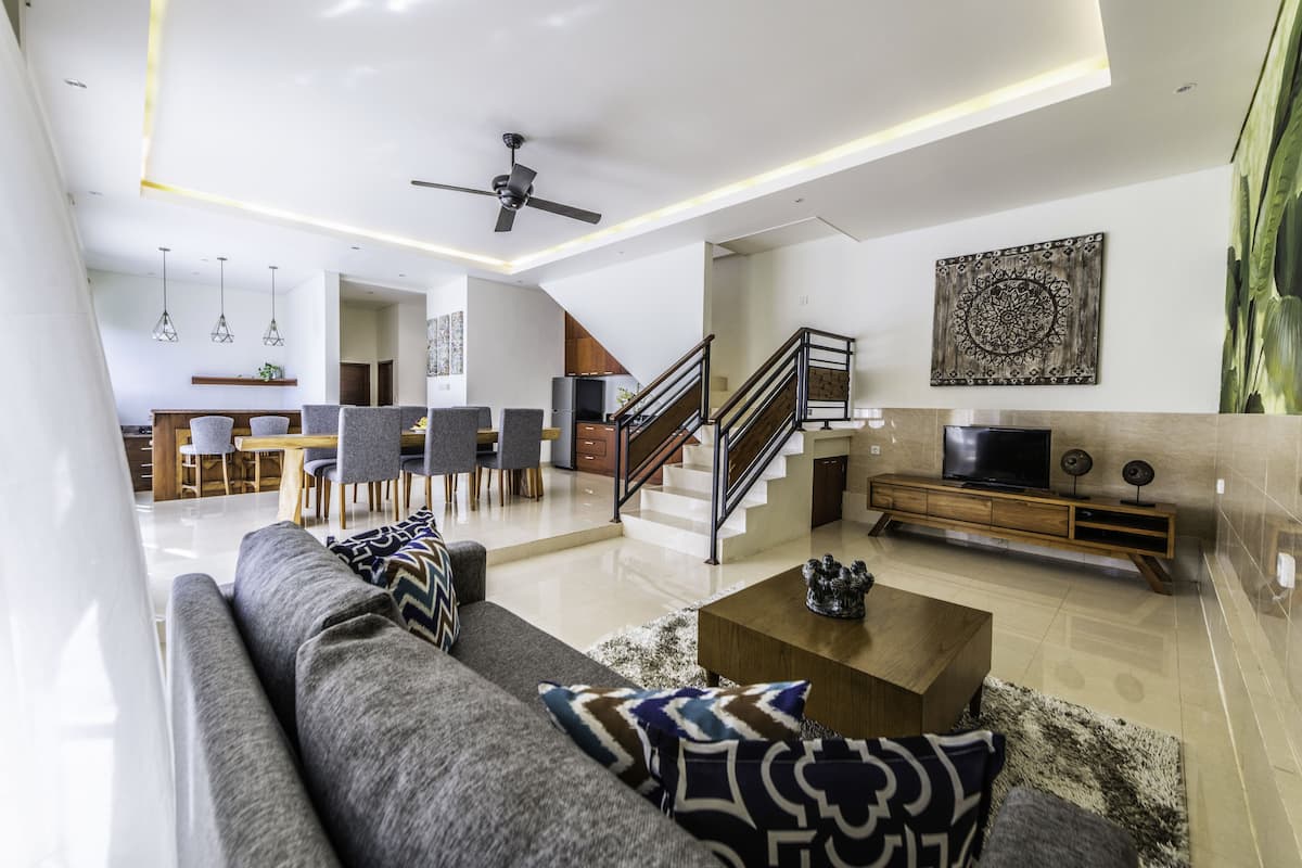 Villa, 3 Bedrooms, Private Pool | Living area | LCD TV