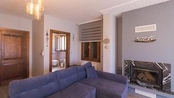 Habitación de lujo (Zeytin) | Área de sala de estar