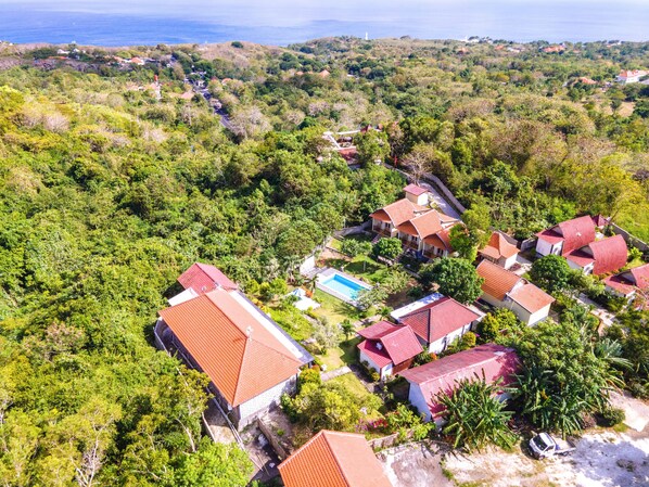 Aerial view - The Pande Hill Homestay (Pecatu)