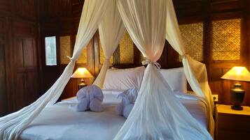 Bungalow Superior | 1 kamar tidur, seprai premium, tirai kedap cahaya, dan Wi-Fi gratis