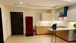 Private kitchen - single bed furnished Apartment Islamabad (Rawalpindi)