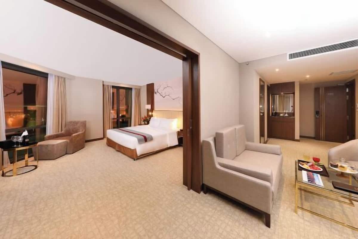 1 habitación, minibar, caja de seguridad en la habitación y escritorio