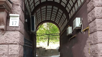 EntrĂ©e de lâhĂ©bergement