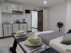 Comfort Studio (B) | Living room - Edificio Angelo (Cartago)