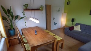 Spiseområde på rommet