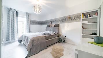 1 Schlafzimmer, Bügeleisen/Bügelbrett, kostenloses WLAN, Bettwäsche