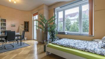 2 Schlafzimmer, Bügeleisen/Bügelbrett, kostenloses WLAN, Bettwäsche