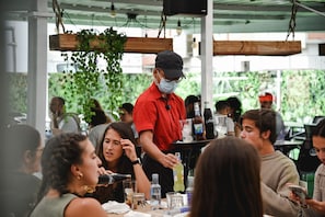 Terrace/patio - Hotel Chip's Narón (Naron)