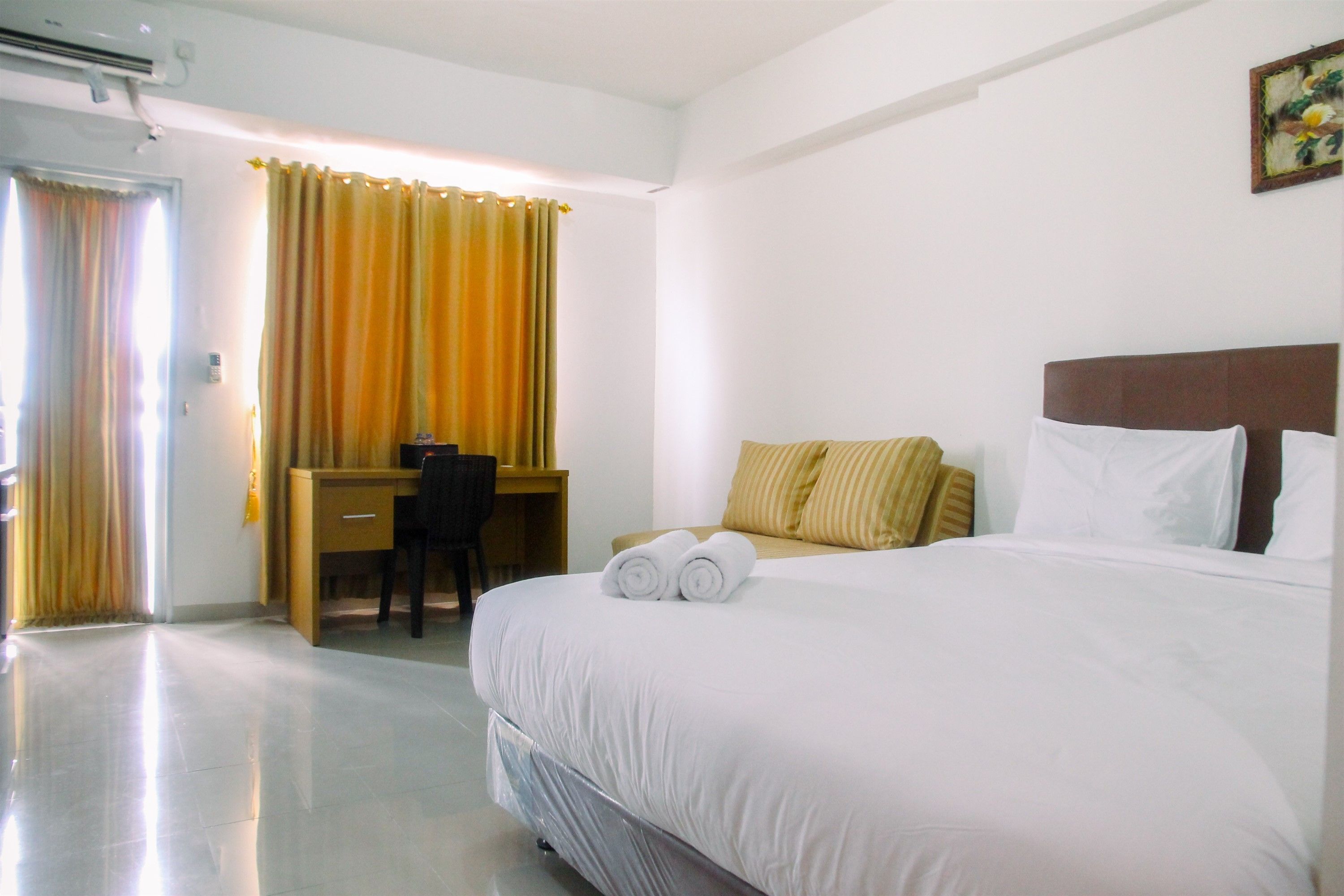 Kamar | 1 kamar tidur, meja kerja, Wi-Fi gratis, dan seprai linen