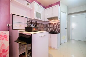 客房 | 私人厨房 | 冰箱、炉灶、厨具/餐具