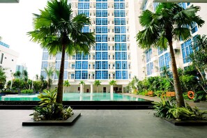 Garden - Best Emerald Studio Room Apartment at Capitol Park Residence (Jakarta)