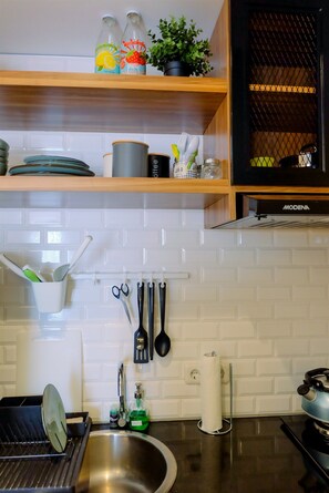 Private kitchen - Modern and Stylish 2BR Pakubuwono Terrace Apartment (Jakarta)
