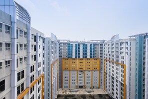 Room | Balcony view - Simply Furnished 1BR @ Skyline Paramount Apartment (Gading Serpong)