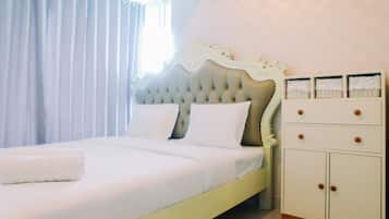 Room | 2 bedrooms, bed sheets