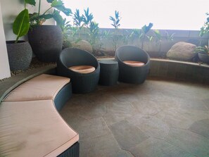 Sitzecke in der Lobby