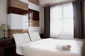 Chambre | 1 chambre, bureau, Wi-Fi gratuit, draps fournis