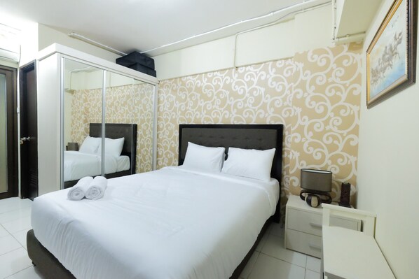 Chambre | 1 chambre, accès au Wi-Fi (inclus), literie fournie
