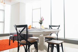 Quarto | Opções para refeição no quarto