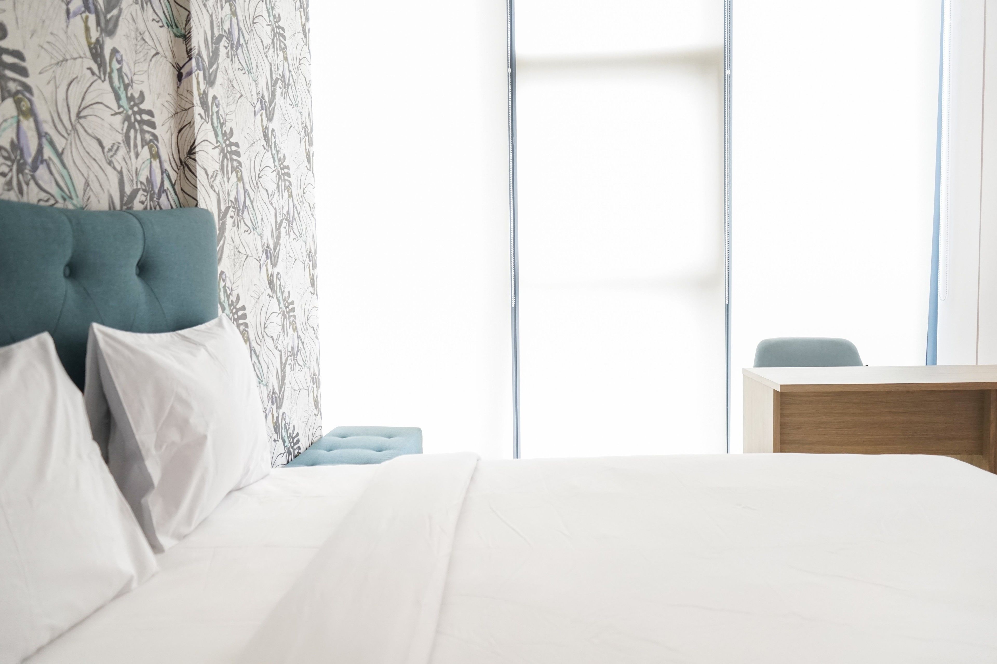 Quarto | 2 quartos, escrivaninha, Wi-Fi de cortesia, roupa de cama