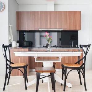 In-room dining - South Tower 2BR at L'Avenue Apartment (Jakarta)