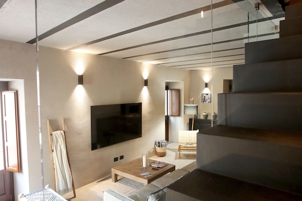 Coin salon dans le hall