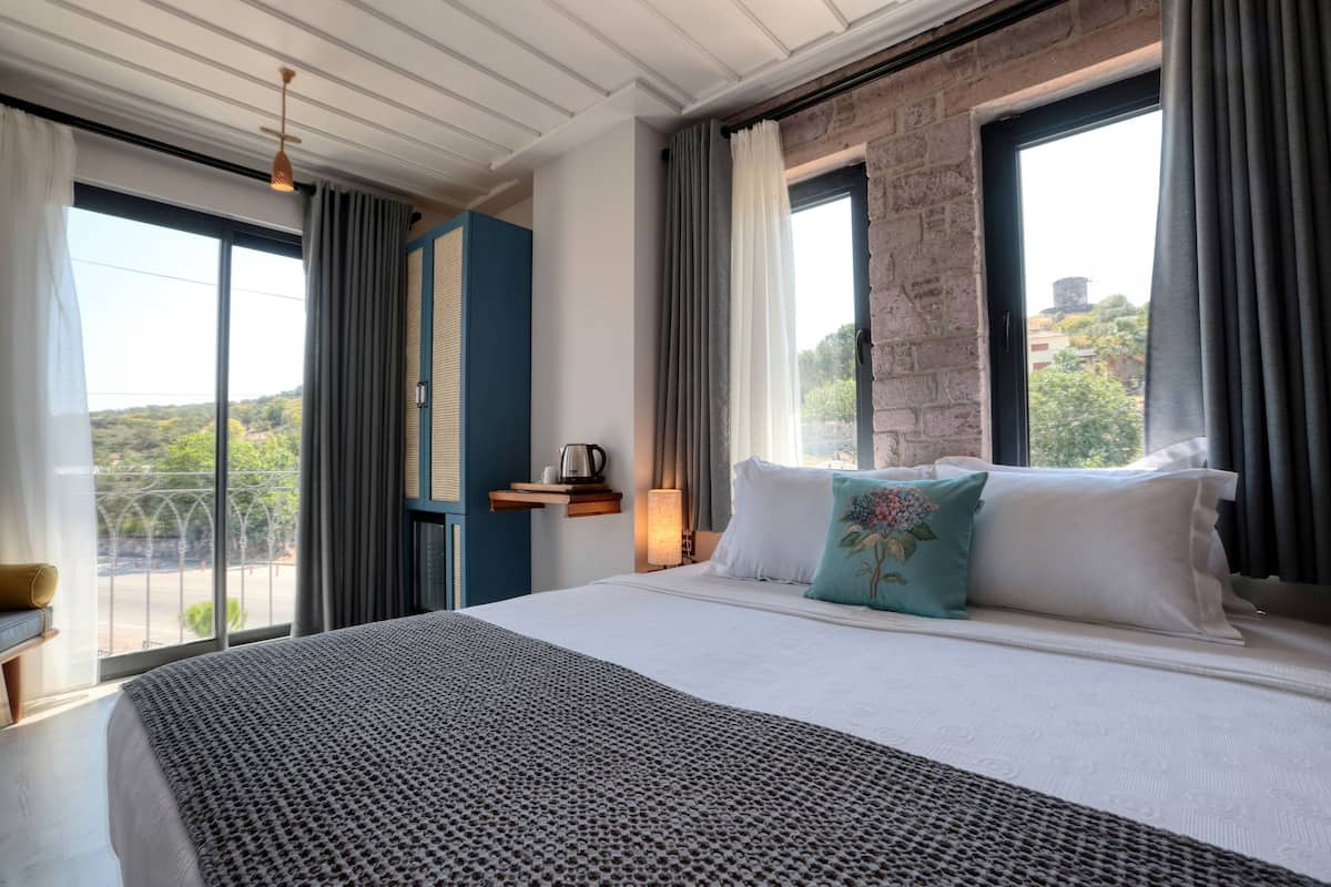 standard double or twin room (olive grove view) | 1 bedroom, premium bedding, free minibar items, in-room safe