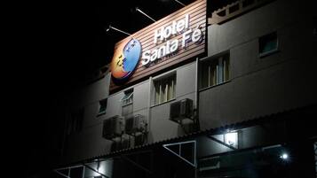 Front of property - evening/night