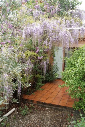 Property grounds - Superb 160m2 villa with swimming pool and tennis court sleeps 6 (Saint-Saturnin-lès-Apt)