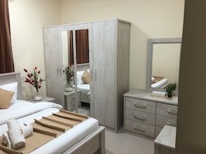 Deluxe Double Room, 2 Bedrooms, Sea View | 1 bedroom, Egyptian cotton sheets, premium bedding, down duvets