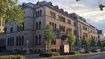 Façana frontal de l'allotjament