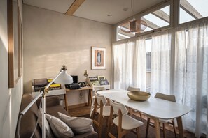 Living area - Ferienwohnungen Notenbank (Weimar)