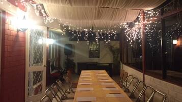 Daily full breakfast (USD 5 per person)